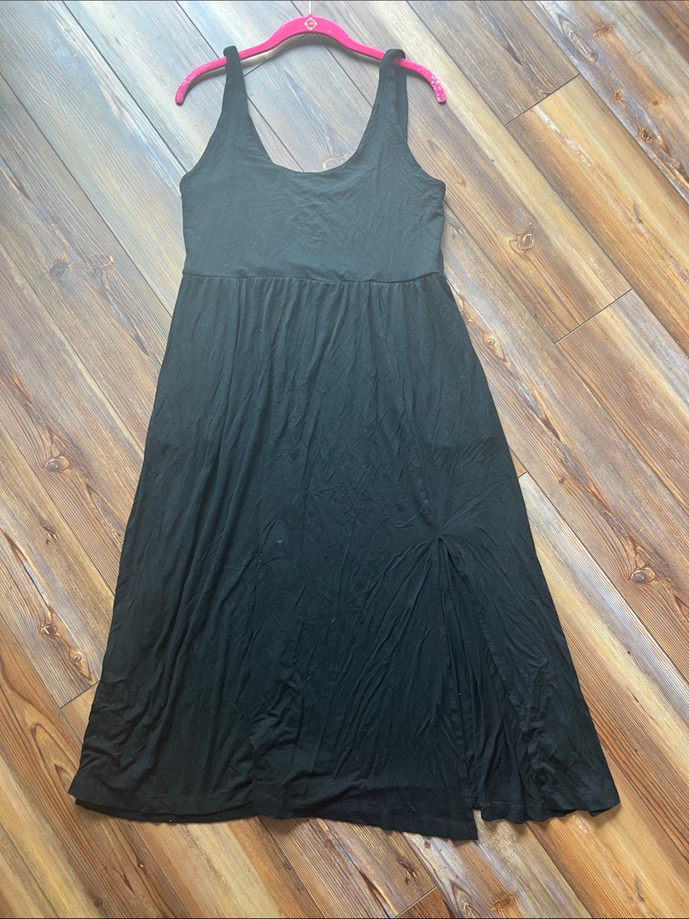 a new day Black Sleeveless Ballet Midi Dress - Picture 8 of 9
